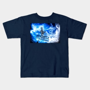Yorkshire Wild Blue Stormy Sky Kids T-Shirt